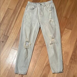 Distressed Light denim Jeans